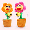 Sunflower Sax Style Bluetooth Plush Children Adult Toy ,Support USB Charging & Battery(Orange)