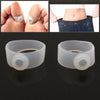 10 Pairs of Magnetic Losing Weight Toe Rings(White)