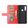 For Alcatel 1SE  2020 R64 Texture Single Horizontal Flip Protective Case with Holder & Card Slots & Wallet& Photo Frame(Red)