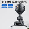 Mini WiFi Camera HD 640x480p Night Vision Motion Detection Black