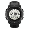 SYNOKE 9811 Luminous Large Screen Outdoor Running Student Watch(Black)