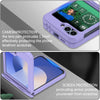 For Samsung Galaxy Z Flip6 Hinge MagSafe PC Full Coverage Phone Case(Purple)