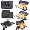 15 PCS / Set Wood Color Makeup Brush Set Loose Powder Brush Makeup Tool