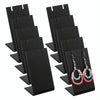 10pcs YX040 Acrylic Jewelry Earrings Display Stand(Black)