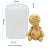 Halloween DIY Horror Doll Scented Candle Silicone Mold(WS-59)