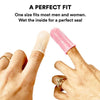 Dog Silicone Finger Toothbrush - White
