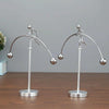 Tall Small Iron Man Desktop Decoration Tumbler Hercules Weight Lifting Balancing Toy, Style: Two Hands Balance Man