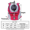 Dog Carrier Backpack, Front Facing, Breathable, L (Black)