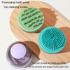 Pet Shower Brush with Refillable Gel (Green) - Cat & Dog Grooming