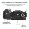 For Panasonic Lumix DC-S5 II / DC-S5 IIX PULUZ Metal Camera Cage Stabilizer(Black)