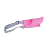 Cute Duck Mouth Shape Silicone Muzzle for Pet Dog, Size: L(Pink)