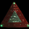 15 LED Triangle Emergency Car Warning Safety Traffic Sign Red(Red)