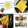 8 In 1 Electric Drill Crevice Cleaning Brush Car Wash Tool Set, Size: A Model(Yellow)