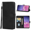 For Samsung Galaxy S10 4G Leather Phone Case(Black)