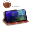 For Realme 13+ Global Tiger Embossing Pattern Flip Leather Phone Case(Brown)