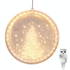 Christmas Decoration Light LED Holiday 3D Hanging Lamp, Power:USB(Snowflake)