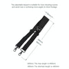 STARTRC Thickening Stress Relieving Neck Strap Lanyard Hang Rope Buckle for DJI RONIN RS-2 /  RONIN RS-C2(Black)