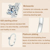 MSR059 S925 Sterling Silver Platinum Moissanite Ring(7)
