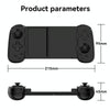 D7 BT5.0 Retractable Gamepad With Light For PC / Android / IPhone /Win7 10 11/Mac OS/Switch(White)