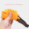 Pet Dog Muzzle Anti-bite Anti-call Silicone Muzzle, Size:XL(Yellow)