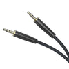 Borofone BL23 3.5mm Refinado AUX Audio Cable, Length:1m(Black)