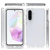 For Samsung Galaxy A36 / A56 5G Clear TPU Hybrid PC Shockproof Phone Case(Transparent)
