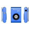 C26 IPX8 Waterproof Swimming Diving Sports MP3 Music Player with Clip & Earphone, Support FM, Memory:8GB(Blue)