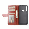 For Alcatel 1SE  2020 R64 Texture Single Horizontal Flip Protective Case with Holder & Card Slots & Wallet& Photo Frame(Brown)