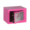 Pink Home Safe Box | Electronic & Coin Operated | 17cm | Steel