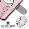 For Alcatel 1S (2020) / 3L (2020) Coloured Drawing Cross Texture Horizontal Flip PU Leather Case with Holder & Card Slots & Wallet & Lanyard(Pink Hands Heart)