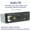 JSD-530 Bluetooth 5.0 Car MP3 Player Support FM / Smart Voice Assistant / Mobile APP