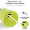 Mini Portable Electric Juicer Cup USB Rechargeable Juicer Fruit Juice Extractor(Green)
