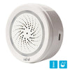 WiFi Siren Alarm, 90dB, Temp/Humidity, Tuya/Smart Life, Alexa/Google