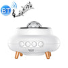 Bluetooth Music Atmosphere Light LED Laser Remote Control Water Pattern Star Projection Lamp(White)