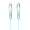 Nillkin 2.4A USB-C/Type-C to 8 Pin Silicone Data Cable, Length: 1.2m(Blue)