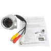 1/3 CMOS Color 380TVL Mini Waterproof Camera(Silver)