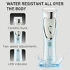 VGR V-203 Pet Clipper - Cordless, Quiet, Waterproof (Blue)
