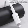 WK WDC-117 3A 8 Pin Fast Charging Charging Cable, Length: 1.2m (White)