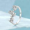 S925 Sterling Silver Big Dipper Ring Star Female Ring, Size: No.6(SCR1005)