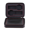 PU Leather Full Carbon Fiber Zipper Watch Bag Watch Storage Display Box, Style:  04 Watch Position