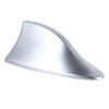 Universal Car Antenna Aerial Shark Fin Radio Signal For Auto SUV Truck Van(Silver)