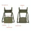 Multi-functional Chest Bag for Outdoor Sports Portable Storage Backpack(Tan)
