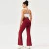 High-waisted Hip-lifting Elastic Quick-drying Yoga Sports Flared Pants, Size: XL()
