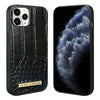 For iPhone 11 VIETAO Alligator Texture PU Phone Case(Black)