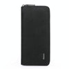 KAKA Men Long Wallet Oxford Cloth Hand Bag Simple Fashion Student Wallet(Black)