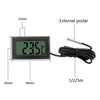 Digital Aquarium Thermometer with Probe (Black) - 2m Cable