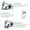 S925 Sterling Silver Open Ring New Year Zodiac Rat Ring