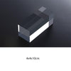 Cube 4x4x10cm Transparent Acrylic Geometric Photo Props Photography Background Plate Ornaments