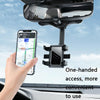ZJ099 360 Degree Rotating Car Rearview Mirror Phone Holder(Classic Black)