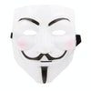 V for Vendetta Design Plastic Mask(White)